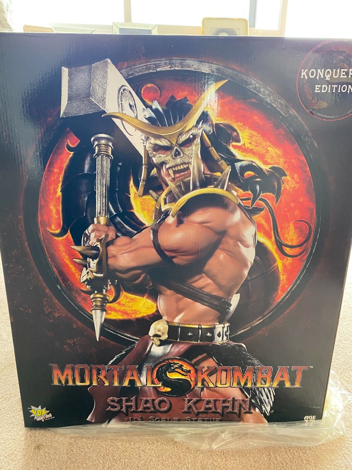 MK 1 Shao Kahn Poster for Sale by universepod