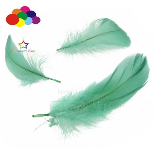 Diy 100 Pcs/Lot Colourful Goose feather 4-7cm 1-2 Inch Stage Props Dream Catcher - Picture 96 of 138