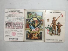 1935 Boy Scout Troop 35 Pennsylvania membership card BSA Paperwork