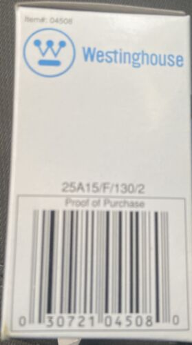 Westinghouse Lighting 25-Watt A15 Appliances Light Bulb Frosted New 2500 Hours - Picture 2 of 7