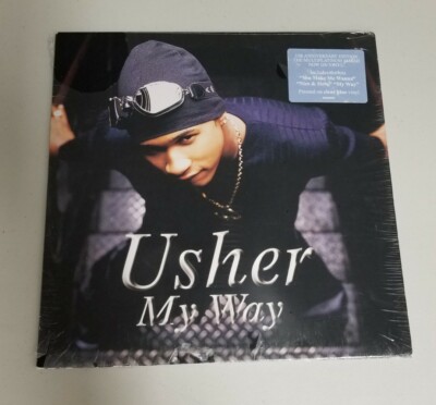 Usher My Way アッシャー 新品未開封 LPレコード LPレコード Usher My Way Rare Limited LP Blue Vinyl Record Album New