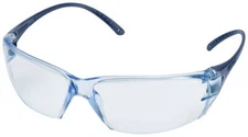 Delta Plus Helium 18 Ultralight Metal Detectable Safety Glasses Blue Lens