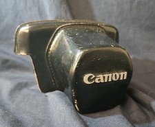 Canon Leather Camera Pouch Case Top Only Vintage Japan Original for 35mm Camera