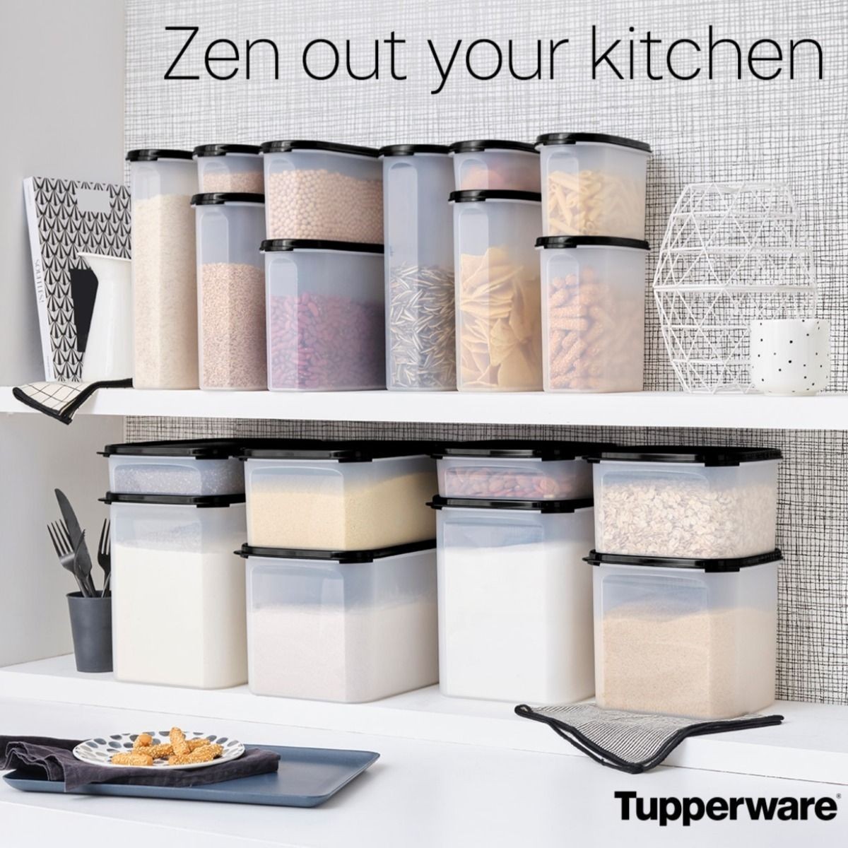 Clear Rectangular Tupperware SALE! Tupperware Modular Mates CLEAR Rectangle #3 WITH GREEN LID New 27 ...