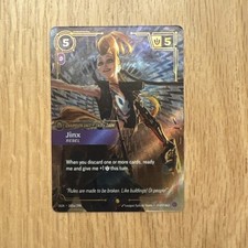 Jinx - Rebel 202a/298 Alt Art Riftbound Origins NM — live eBay listing