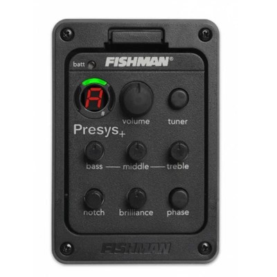 Series Fishman EQ Equalizer Guitar Piezo Tuner Blend Acoustic Guitar Preamps