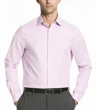 90 Michael Kors Mens Regular Fit Comfort Stretch Dress Shirt