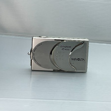 Minolta DiMAGE G400 Digital Camera - 4.0MP - Silver - Cleaned - Untested AS-IS