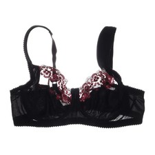 Miss Mary, BH, Größe: 85B, Schwarz/Pink, Elasthan/Polyamid/Polyester #s7q