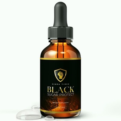 Black Sugar Protect Drops, For Healthy Blood Support & Circulation (30 servs)