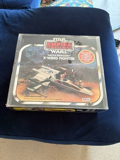 Star Wars X Wing Fighter Vintage Original Box with Instructions and Stickers