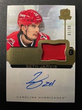 22-23 The Cup Hockey Signature Patch Auto SP-SJ Seth Jarvis (61/99)
