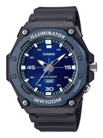 Casio Standard Quartz Blau Zifferblatt Casual MW-620H-2AV 100M Herrenuhr