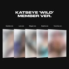 KATSEYE WILD Album MEMBER Ver/CD+Foto Buch+Poster+2Sticker+2 Karte+GIFT OFFICIAL