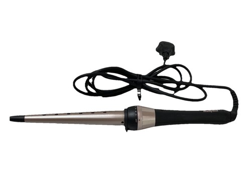 Babyliss Keratin Shine Wand F96A Hair Curling Ceramic Finish 30 Settings Nonslip