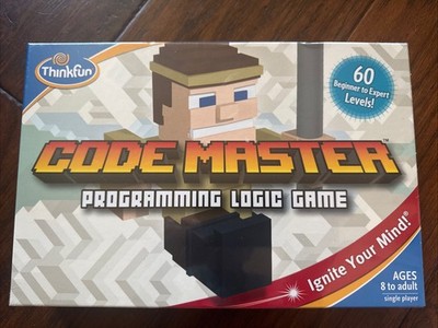 ThinkFun Code Master Programming Logic Game STEM Coding Puzzle Ages 8+ - SEALED