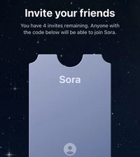 Sora 2 Invite Code Instant DELIVERY