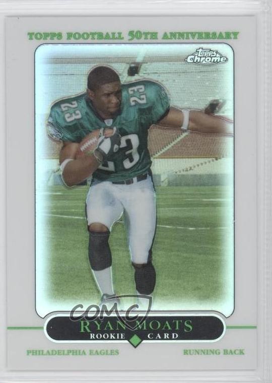 2005 Topps Chrome Refractor Ryan Moats #184 Rookie RC 9dj