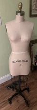 Women's Professional Dress Form Half Body with Collapsible Shoulders  Size 6