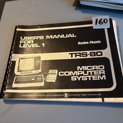 Radio Shack TRS-80 Level 1 Bedienungsanleitung Tandy 1977 - Micro Computer System