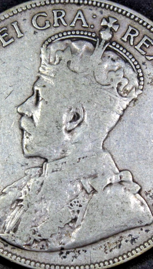 1932 Canada 50 Cent Key Date Fine Plus 19,213 Mintage KM 25a Free Shipping - Image 4 of 4