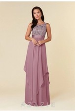 Azazie Women’s A10 Vintage Mauve Xella - Bridesmaid dress Formal 10
