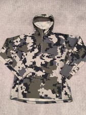 Kuiu Peloton 200  Zip T Hoody XL Verde 2.0  Fleece Excellent Free Shipping!