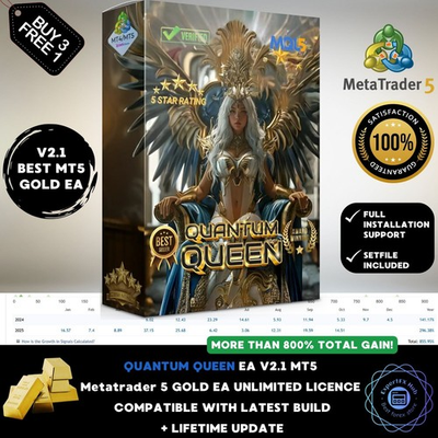 #ad v2.1 Quantum Queen EA Gold Expert Advisor MT5 prop firm scalping bot ftmo ready $20.00
