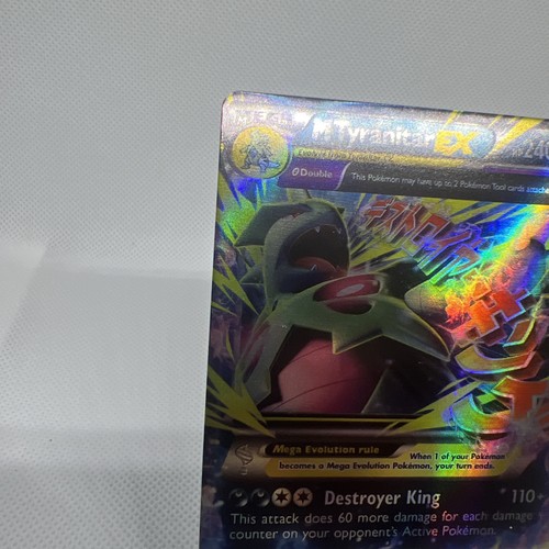 Pokemon XY Ancient Origins M Tyranitar EX 43/98 Ultra Rare Holo Foil - Picture 7 of 10