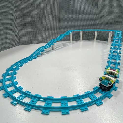 LEGO Roller Coaster Amusement Park Track Curve 85976 (8x) and Ramp 25086 (8x) - Picture 4 of 5