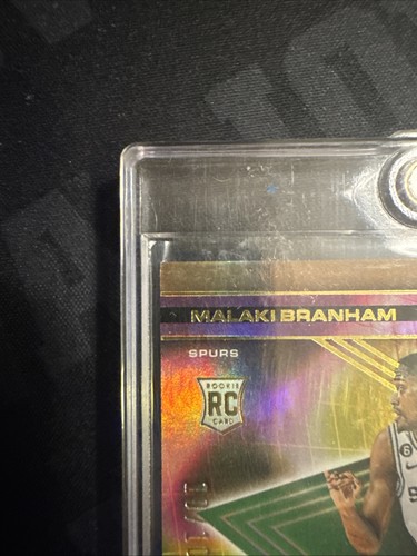 2022-23 PANINI RECON SSP #10/10 MALAKI BRANHAM AUTOGRAPH ROOKIE BASKETBALL CARD - Picture 5 of 8