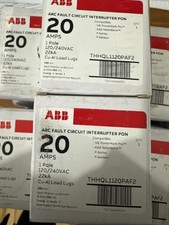10 X NEW ABB THHQL1120PAF2 Arc Fault thql1120paf2 Breakers  NEW IN BOX  SALE