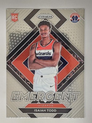2021-22 Panini Prizm Emergent #30 Isaiah Todd RC