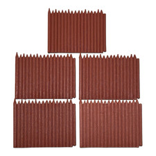 MARX REISSUE CTS FORT APACHE WALLS WITH LEDGES CATWALKS - LOT OF 5