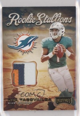 2020 Panini Playoff Rookie Stallions Prime 3/50 Tua Tagovailoa #RS-2 RC 0wb1