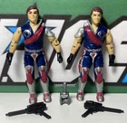 TOMAX (v1) & XAMOT (v1)1985 G.I. Joe ARAH Vintage Figures Crimson Twins B11 022N