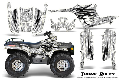POLARIS SPORTSMAN 400 500 600 700 95-04 GRAPHICS KIT CREATORX DECALS TBW