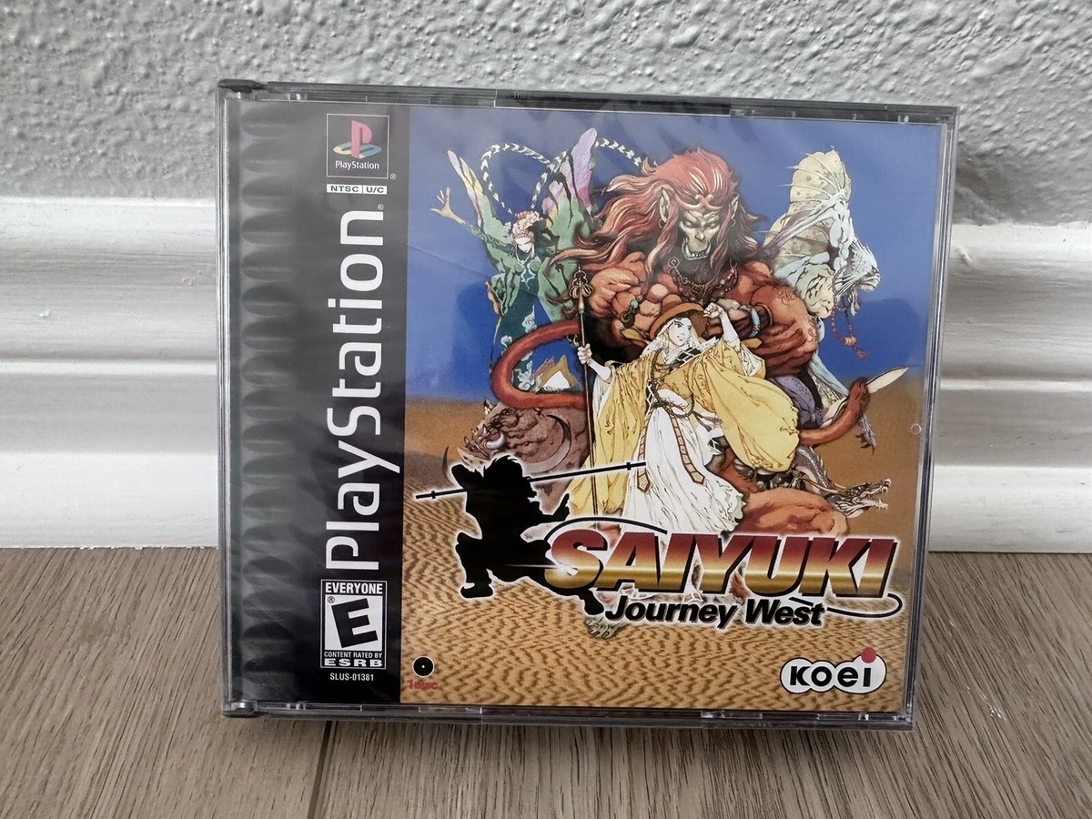 Saiyuki - Journey West - Playstation 1 - KOEI - NEW SEALED Y