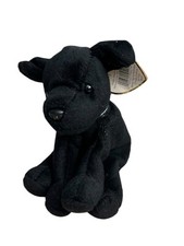 パピーラム15キロ Ty Beanie Baby Collection - Luke Black Dog DOB June 15 1998
