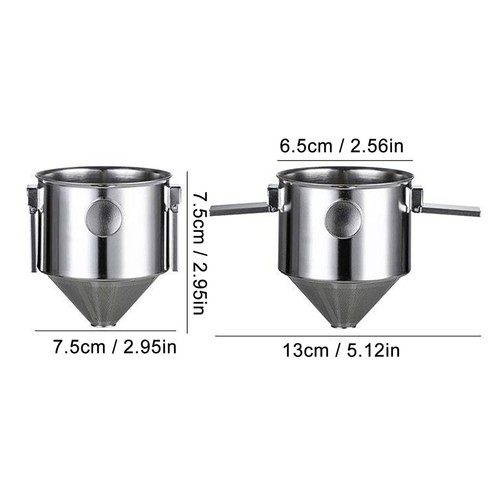 Coffee Filter Reusable Stainless Steel Mesh Pour Coffee Dripper Large Capacity - Picture 3 of 12