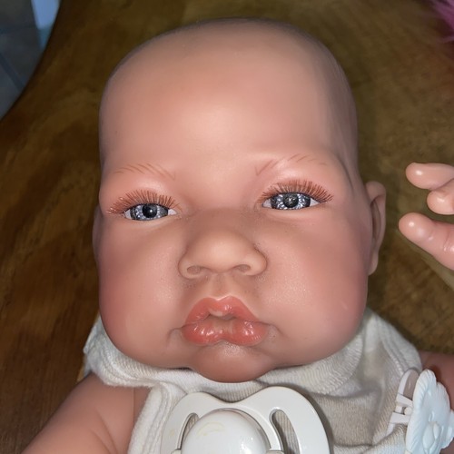 bébé sexué Garçon antonio juan Tetine sucette jouet- reborn 41 Cm - Imagen 3 de 6
