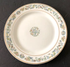 Syracuse China Oriental O.P.Co. Gold Trim, Bamboo - 6-1/4" BREAD PLATE