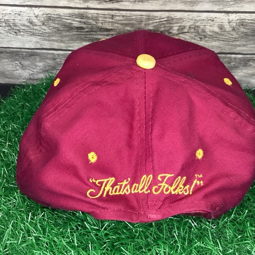 Vintage Florida State University Snapback Hat Cap Seminoles Taz FSU Football 90s - Picture 4 of 7