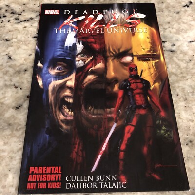 洋書 Deadpool Kills The Marvel Universe #1-4 Deadpool Kills the Marvel Universe: Bunn, Cullen, Talajic
