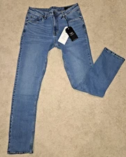 Mens Jeans THE PERFECT JEAN NYC Slim Fit / Stream Medium Blue 34x34 Cotton 99%