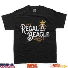 The Regal Beagle Pub Three's Company Retro Dog Crown T-Shirt