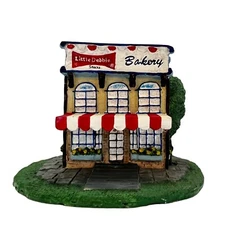 Vintage 1997 Little Debbie Snacks Bakery Collectible Christmas Village Resin GUC