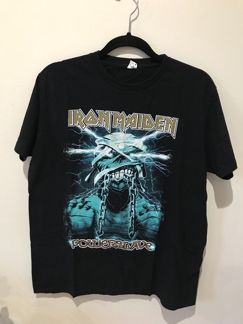 iron maiden powerslave mummy t shirt