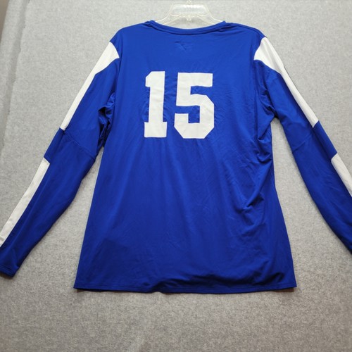 Carolina Juniors Under Armour Women's XXL Blue Long Sleeve Athletic Shirt NWT - Picture 13 of 15
