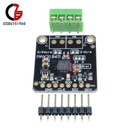 Arduino MAX31865 PT1000 RTD Temperature Thermocouple Sensor Amplifier Module - Picture 10 of 11